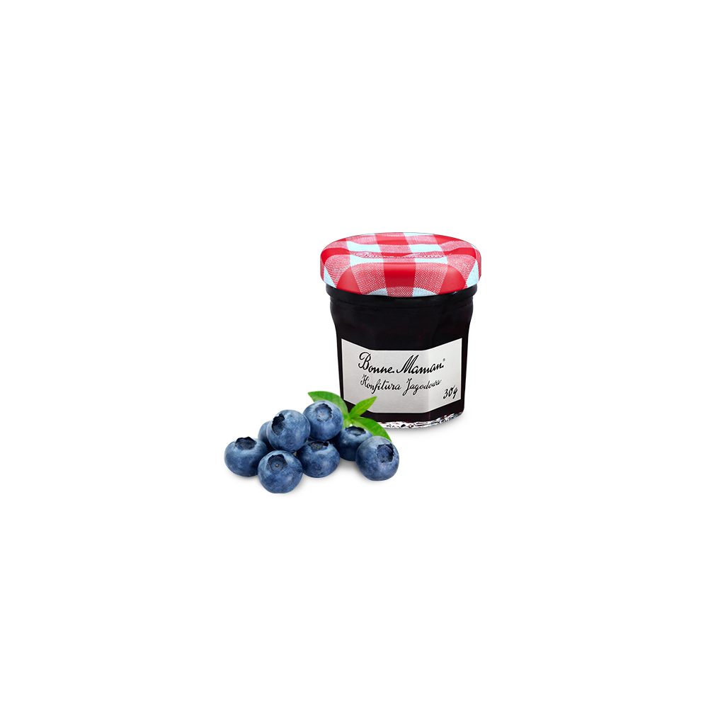Jam - Bonne Maman - blueberry, 30 g