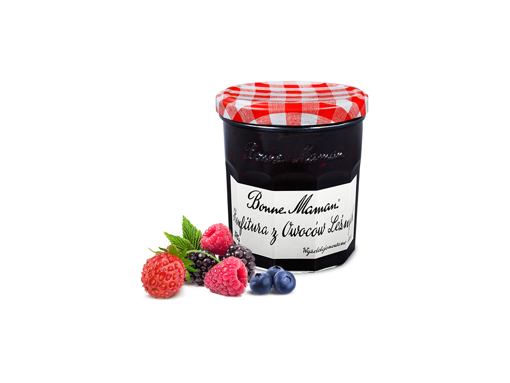 Jam - Bonne Maman - forest fruits, 370 g