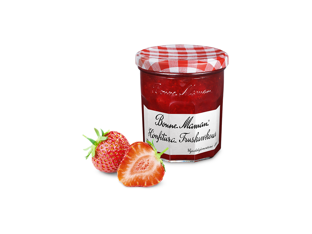 Jam - Bonne Maman - strawberry, 225 g