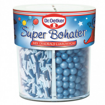 Set of sugar sprinkles Superhero - Dr.Oetker - 76 g
