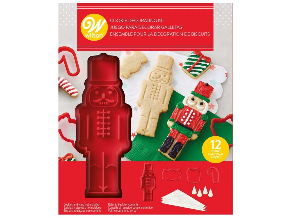 Cookie Cutter Set - Wilton - Nutcracker, 12 pcs.