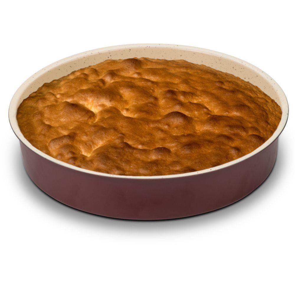 Forma do pieczenia ciasta, tortownica - Nava - granitowa, 36 cm
