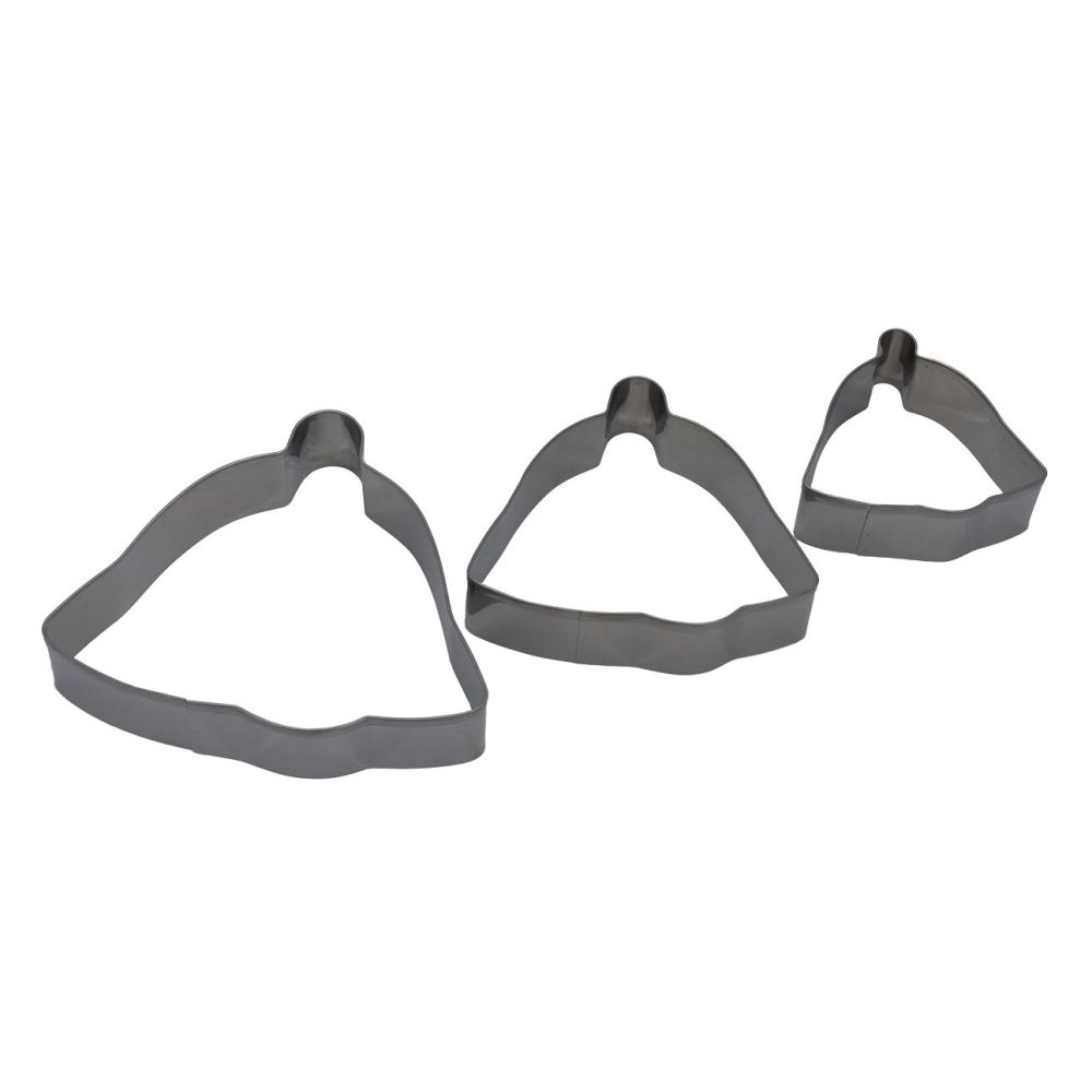 Set of Christmas cookie cutters - Bells, 3 pcs.