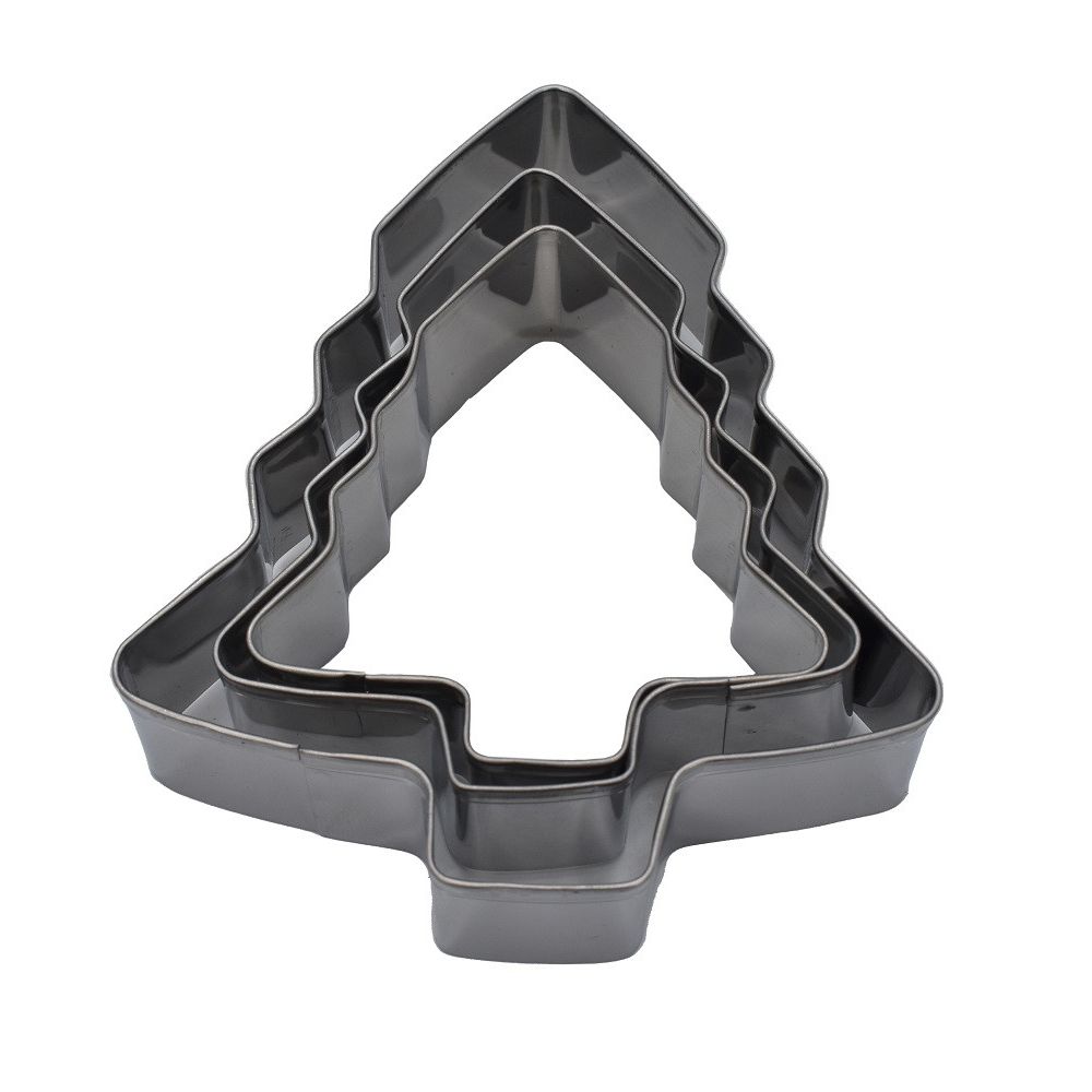 Set of cookie cutters - Christmas trees, 3 pcs.