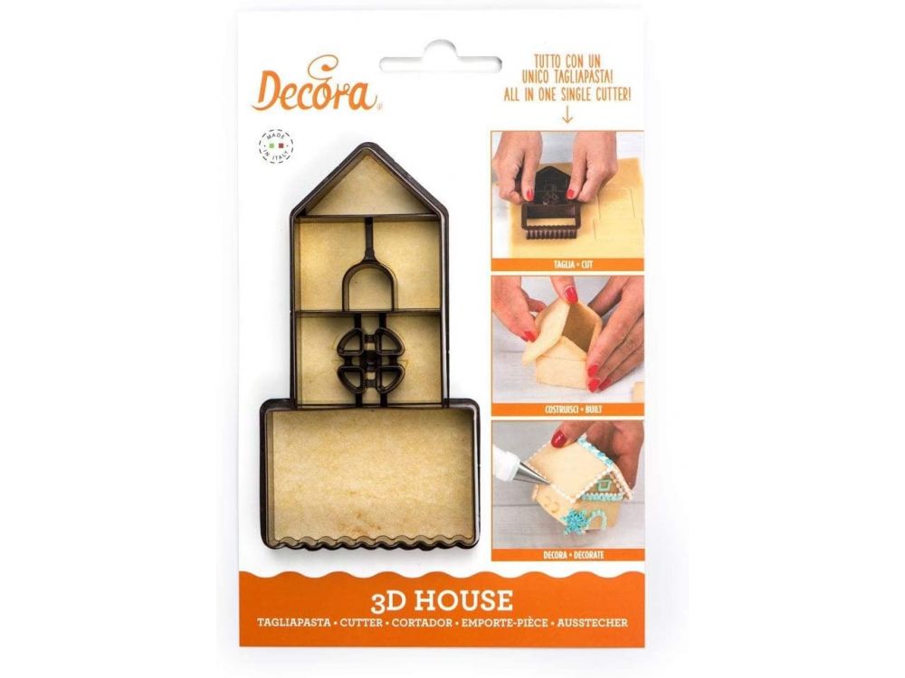 Mold, cutter - Decora - Mini Gingerbread House