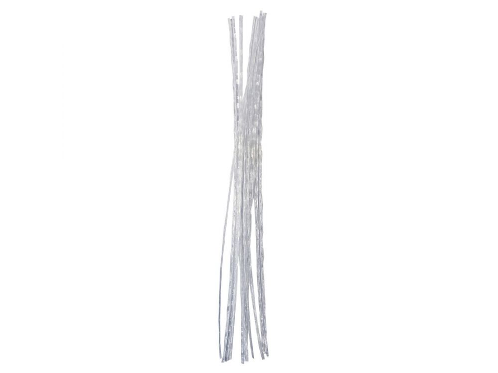 Floristic wires - PME - white, 18 cm, 25 pcs.