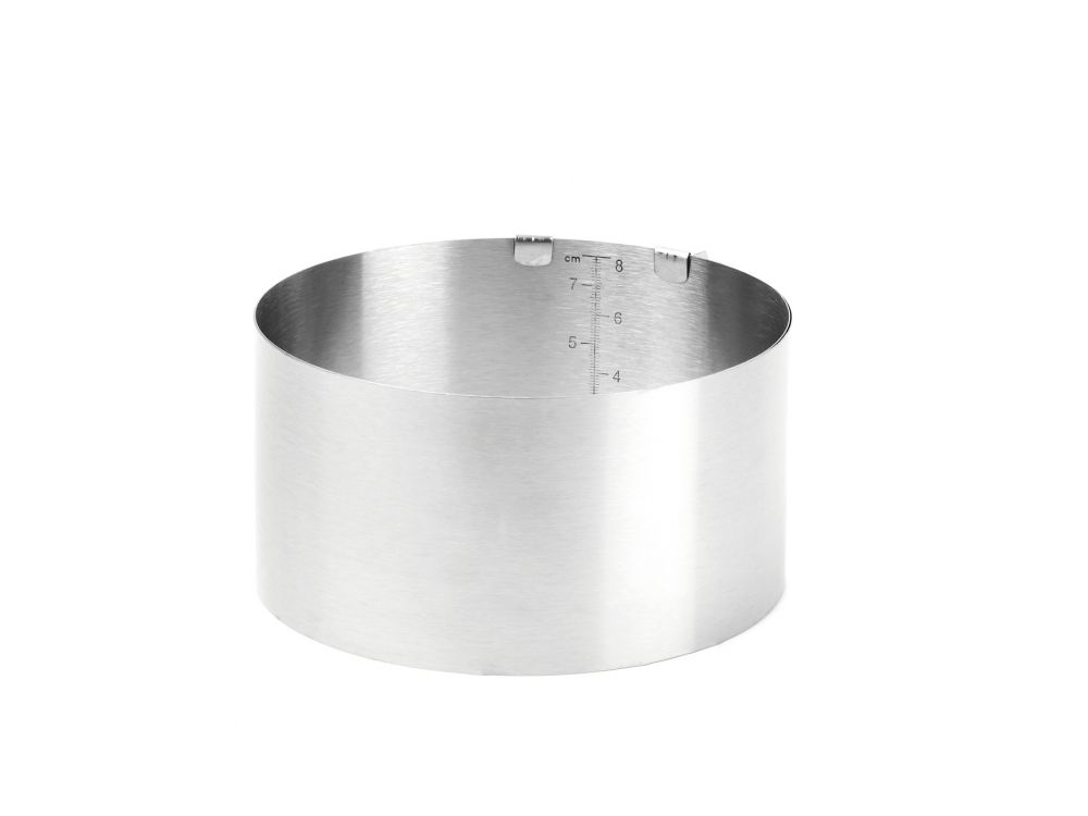 Regulated form, cake edge - Tadar - round, 8.5 cm