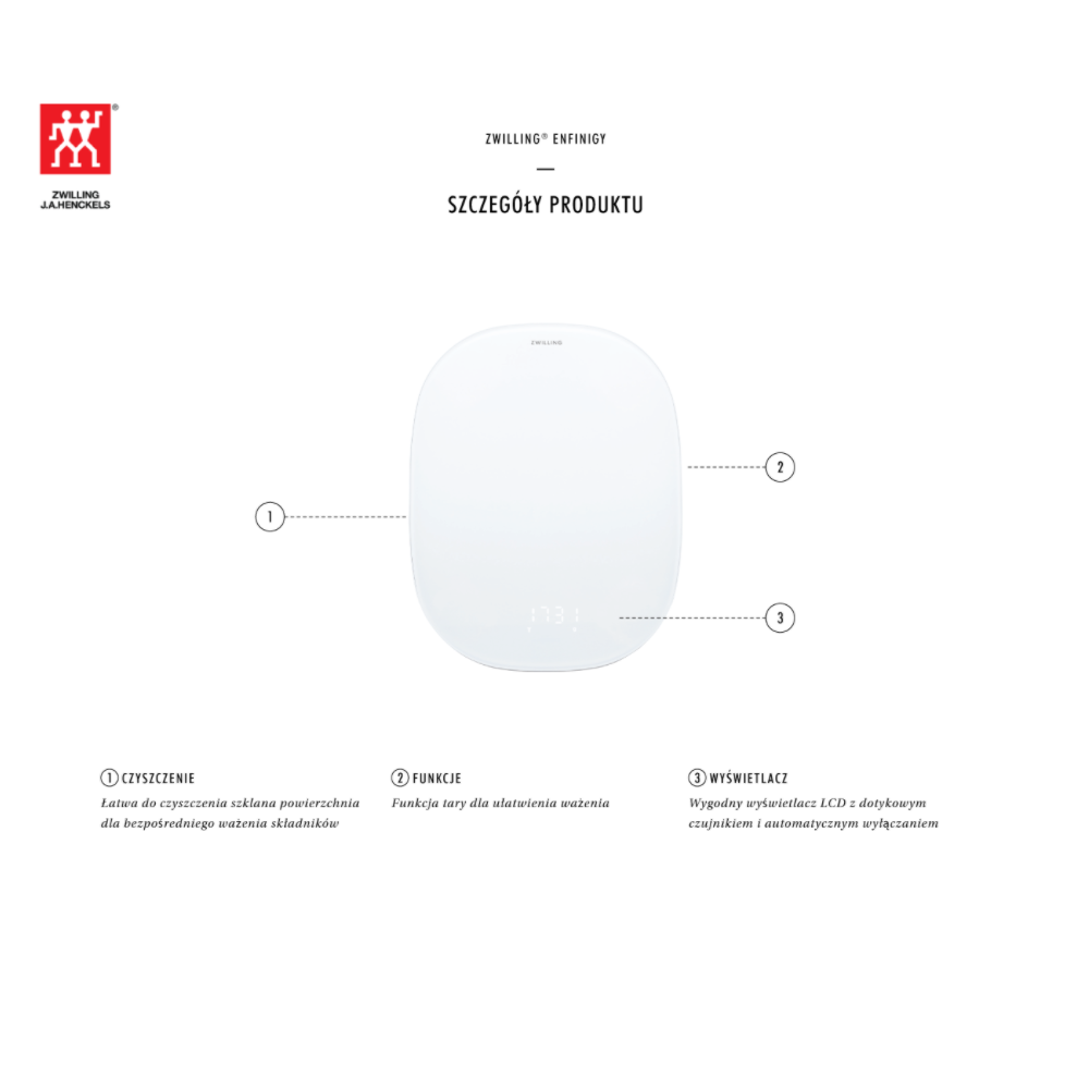 Digital kitchen scale - Zwilling - gold