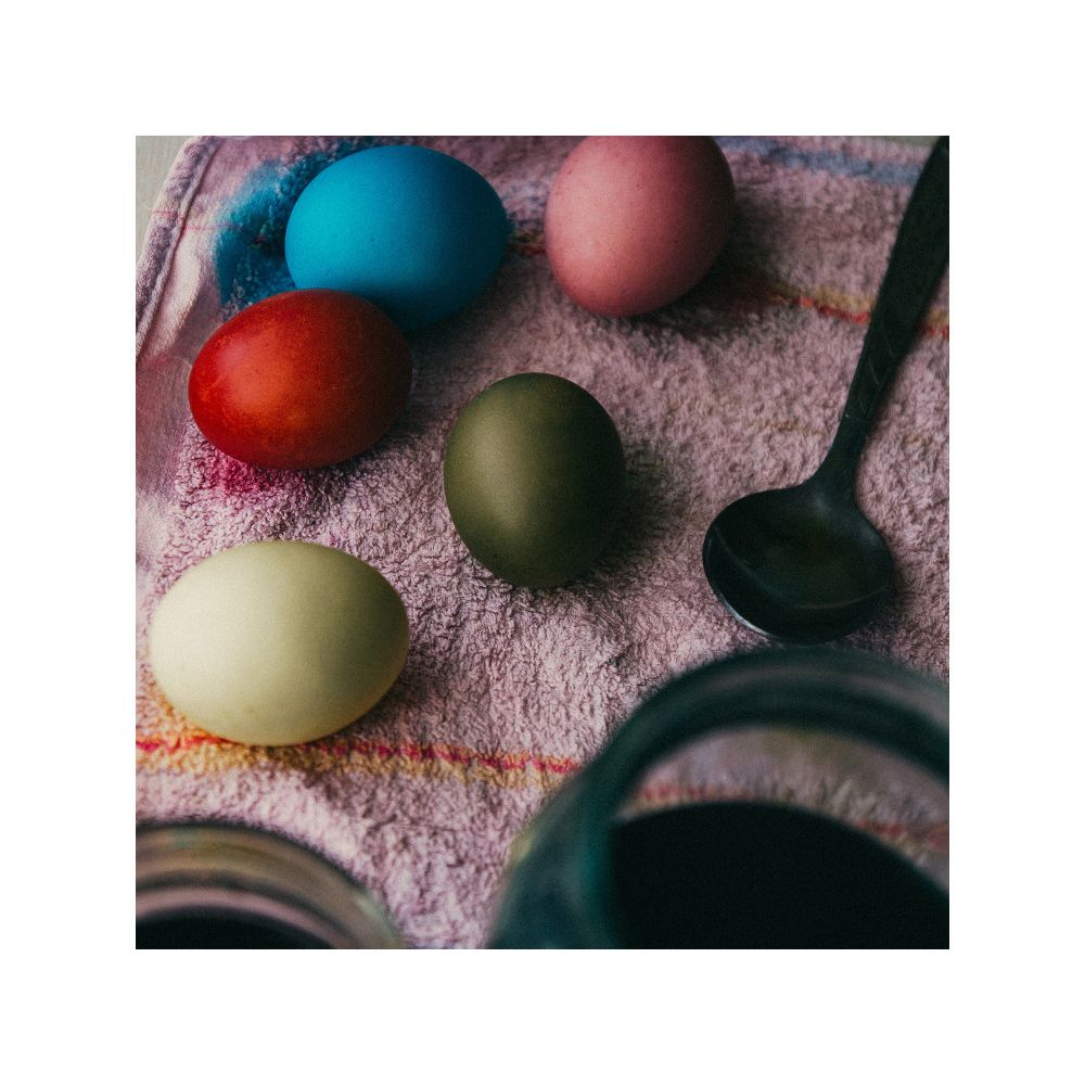 Food colors for Easter eggs - 5 colors