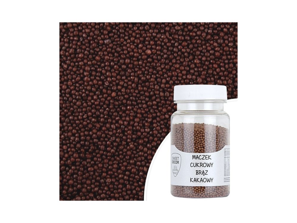 Sugar Poppy - cocoa brown, 50 g