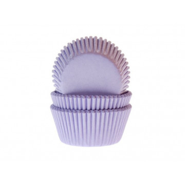 Muffin cases - House of Marie - lilac, 50 pcs.