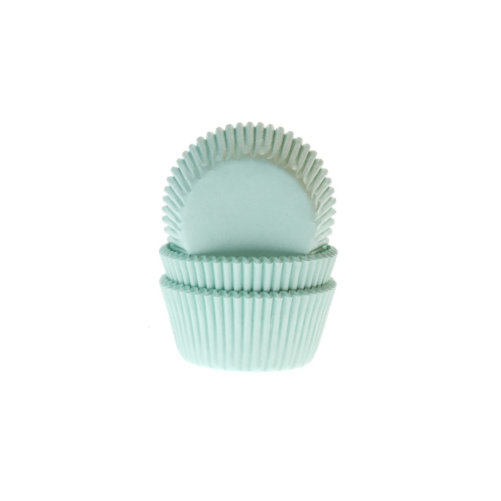 Muffin cases - House of Marie - mint, 50 pcs.