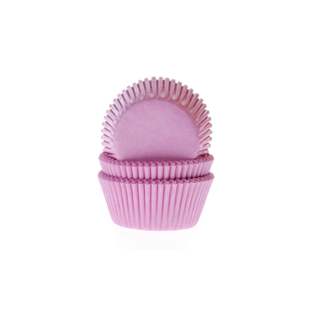 Muffin cases - House of Marie - pink, 50 pcs.