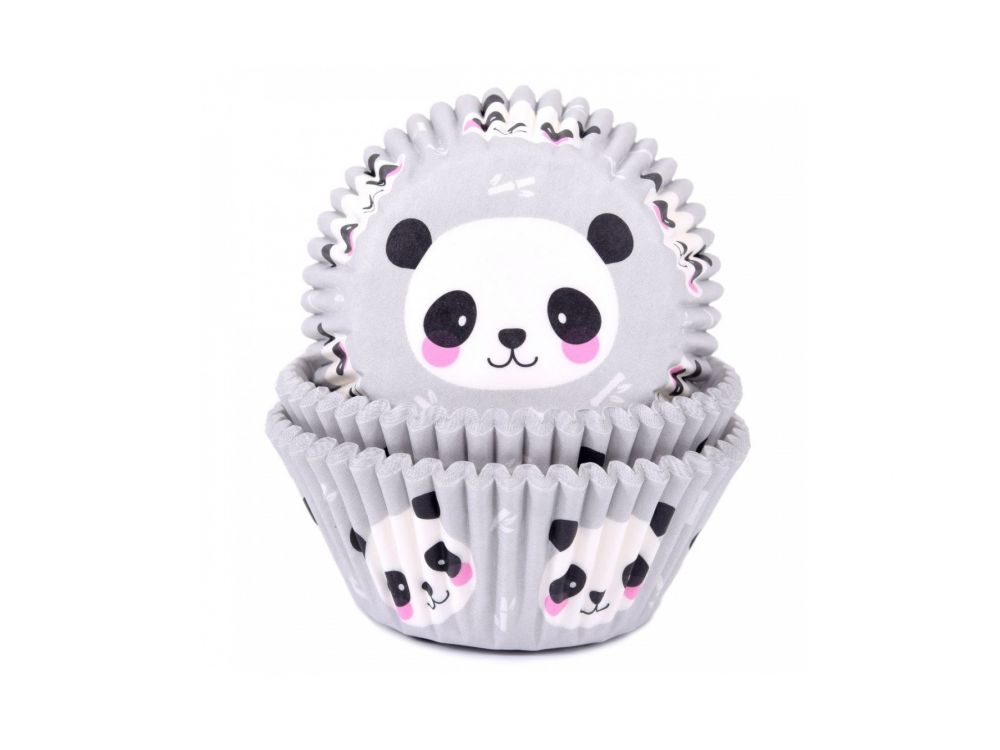 Muffin cases - House of Marie - Panda, 50 pcs.
