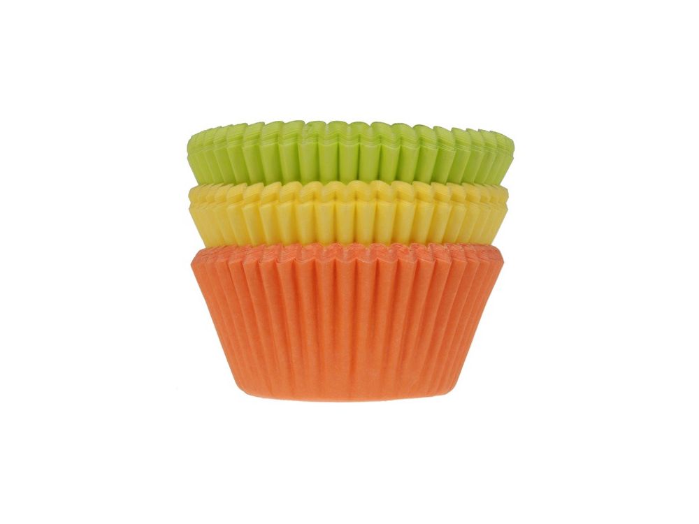 Muffin cases - House of Marie - Summer, mix, 75 pcs.