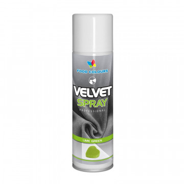Zamsz w sprayu Velvet Spray - Food Colours - limonkowy, 250 ml
