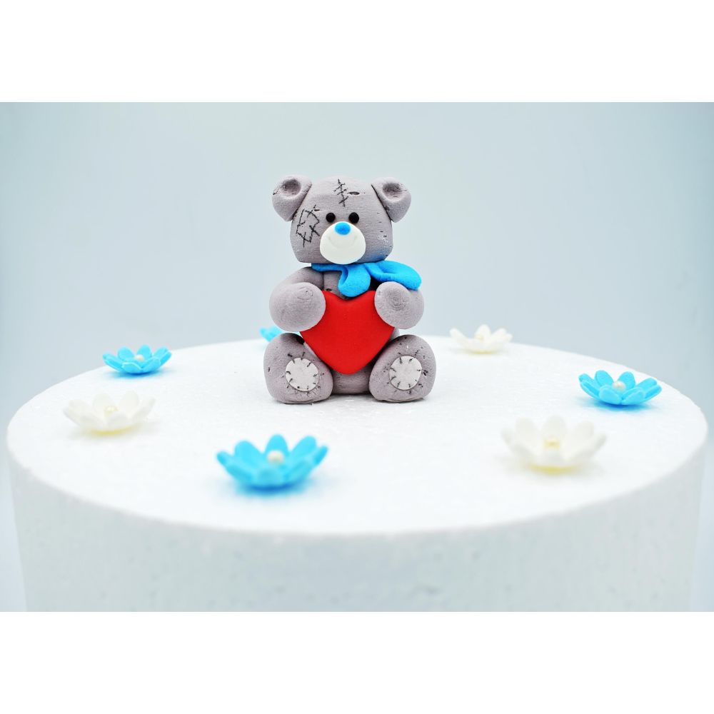 Sugar figure for cake - Slado - bear, 6,5 cm