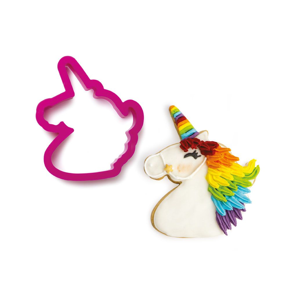 Mold, cookie cutter - Decora - unicorn, 8.5 x 10 cm