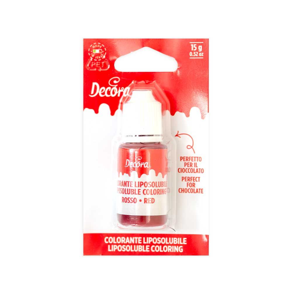 Food coloring - Decora - red, 15 g
