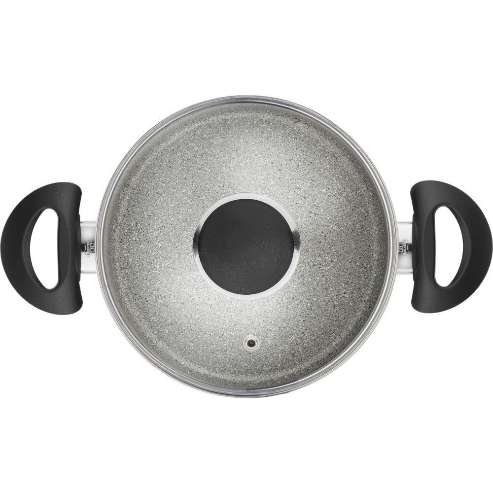Granite pot with lid Ferrara - Ballarini - induction, 24 cm, 4.6 L