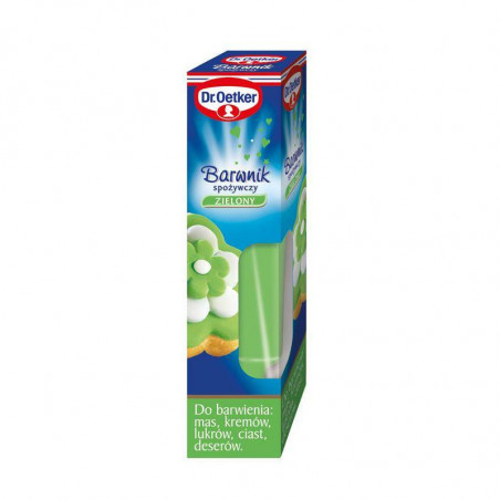 Set di colori alimentari Dr.Oetker Pastello Albicocca/Blu/Verde