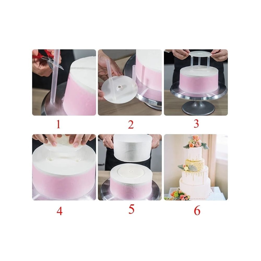 Stand with legs for multi-tier cakes - 12 cm
