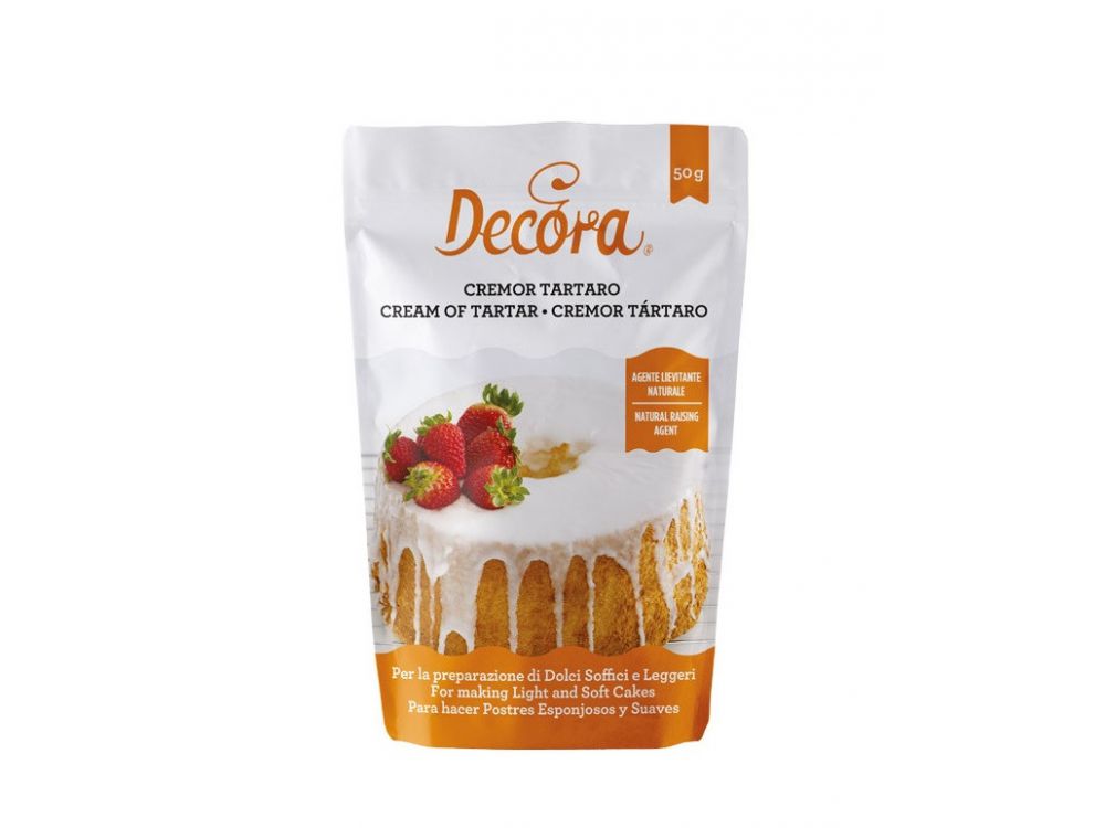Cream of tartar, lukier - Decora - 50 g