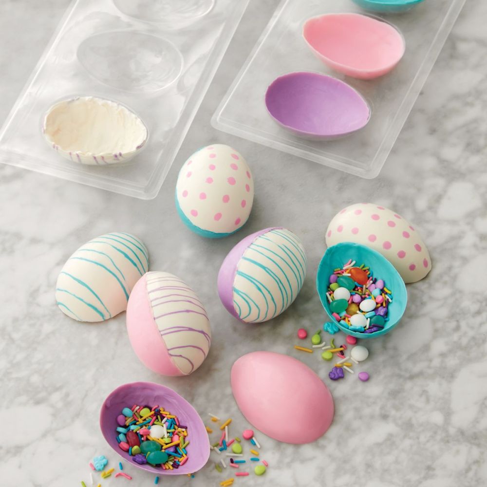 Chocolate mold - Wilton - Eggs, 6 pcs.