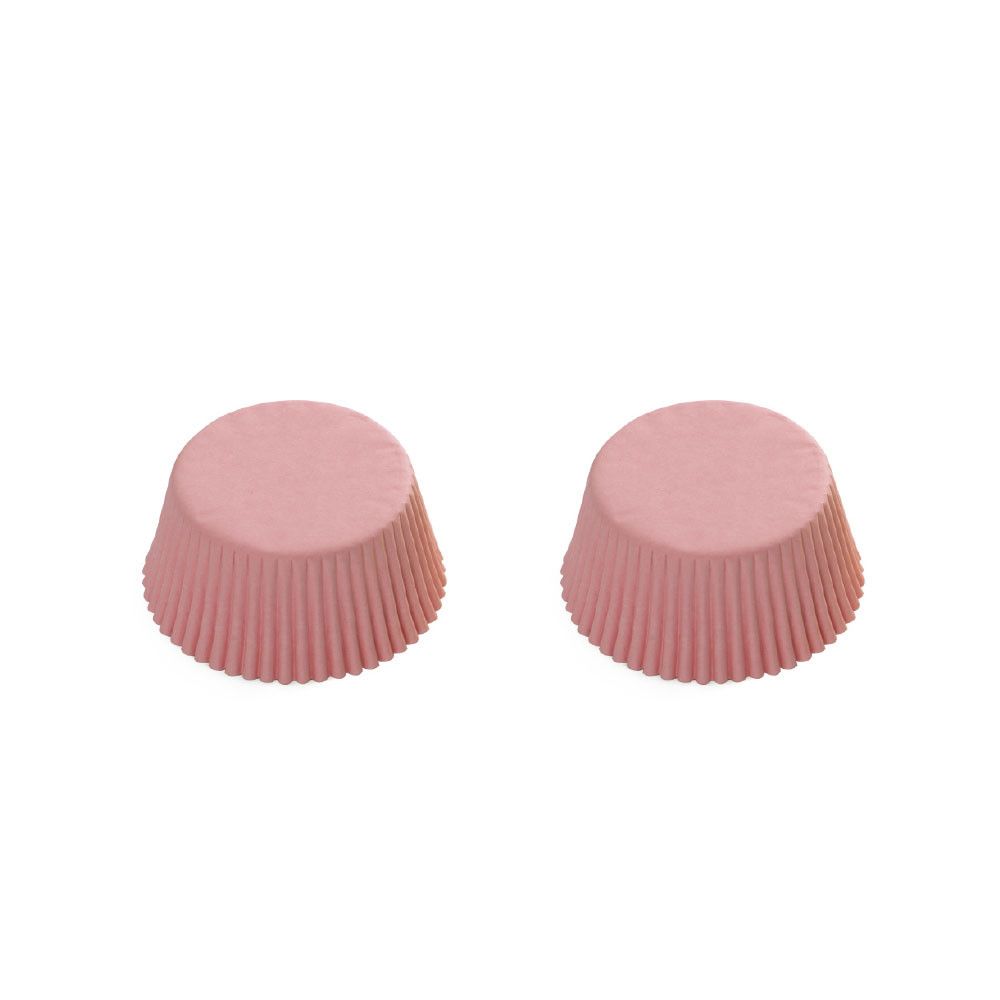 Papilotki na muffinki - Decora - różowe, 50 x 32 mm, 75 szt.