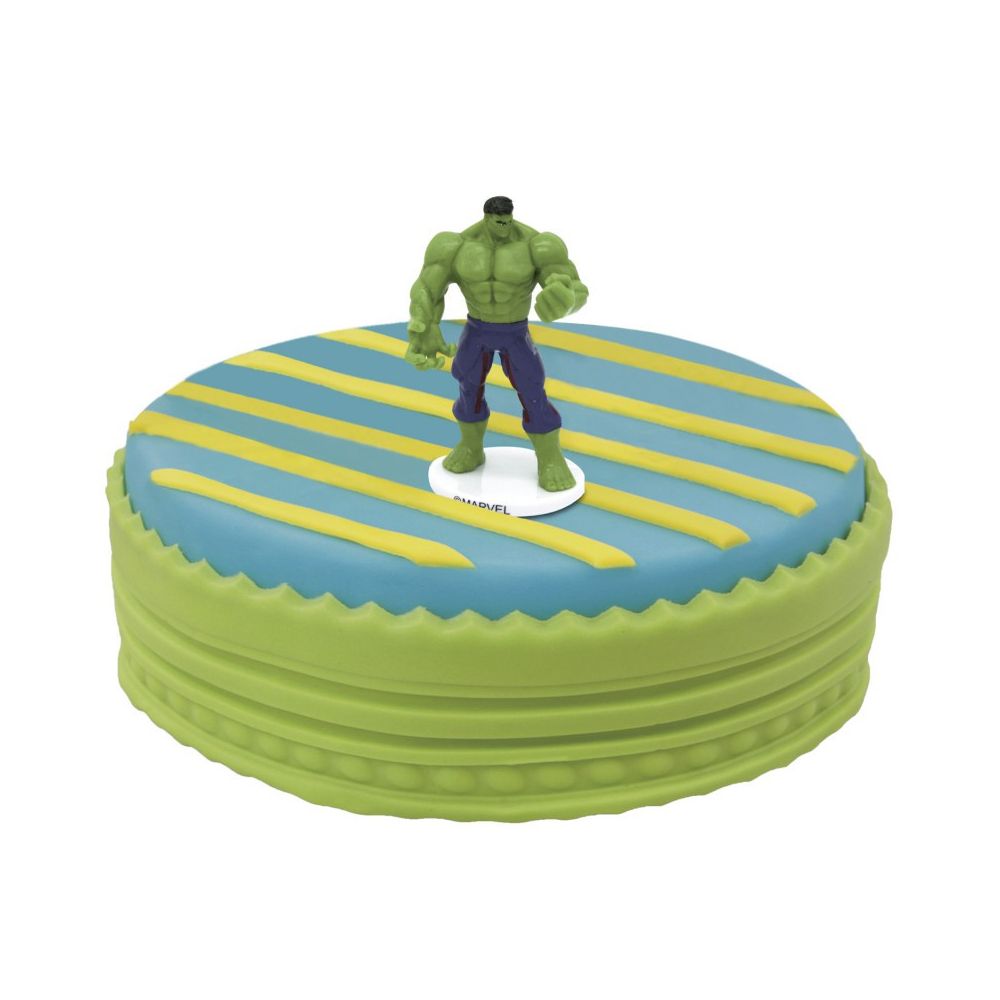Decorative figure for a cake - Dekora - Hulk, 9 cm
