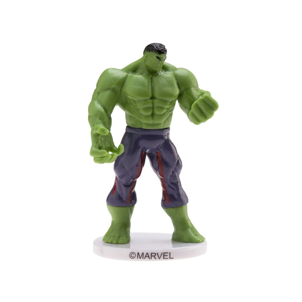 Figurka dekoracyjna na tort - Dekora - Hulk, 9 cm