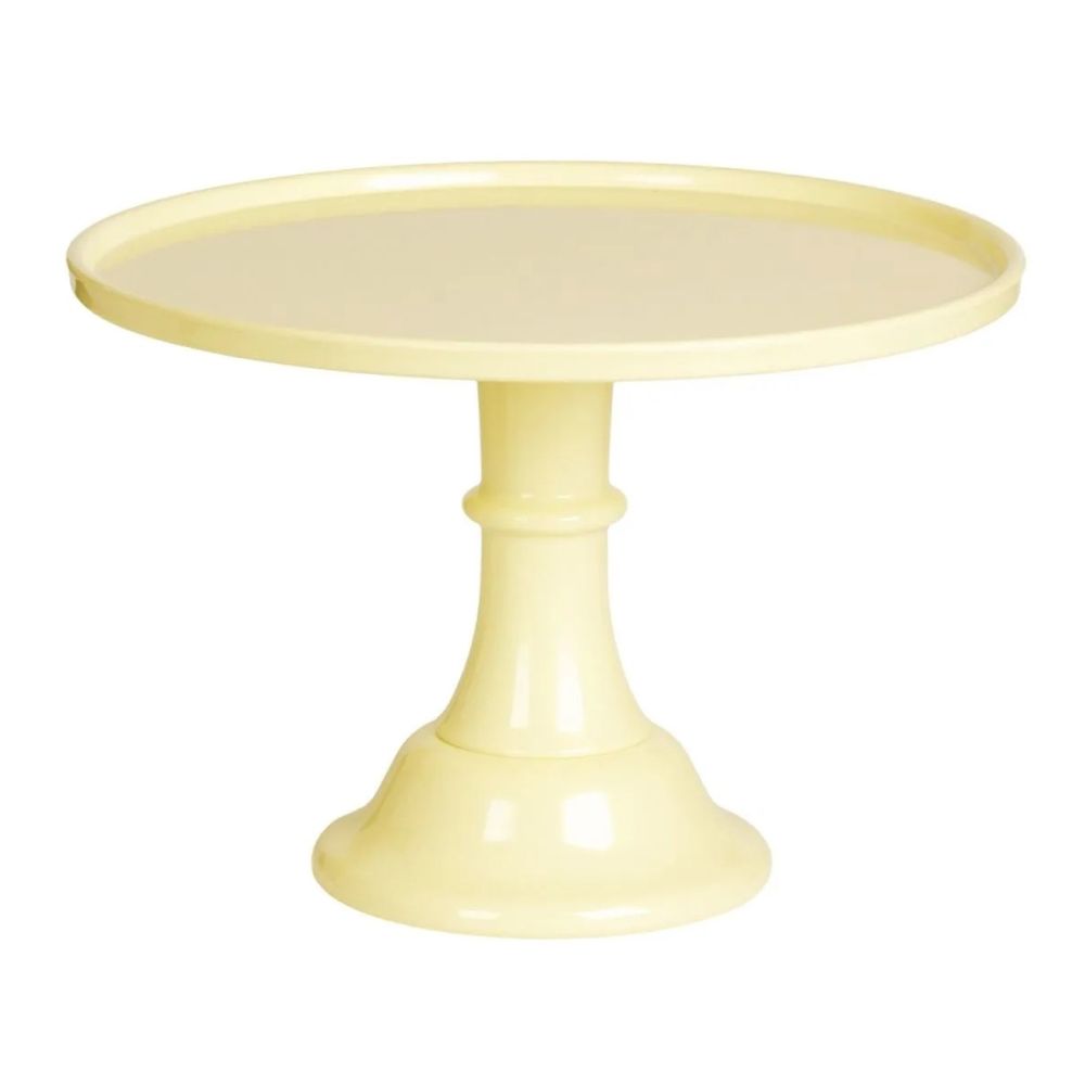 Cake Stand - A Little Lovely Company - yellow, 30 cm