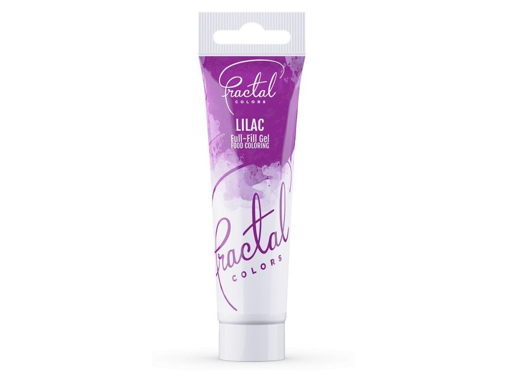 Food dye in gel - Fractal Colors - Lilac, 30 g