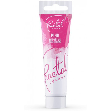 Food dye in gel - Fractal Colors - Pink, 30 g