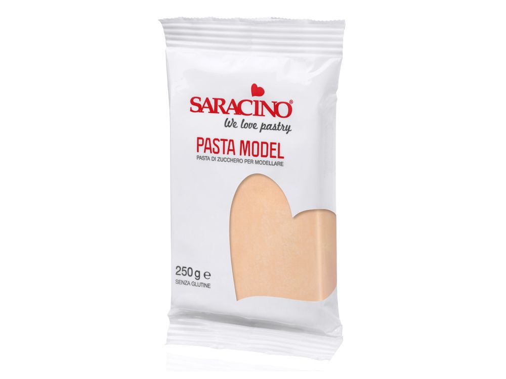 Modelling sugar paste, fondant - Saracino - beige, 250 g