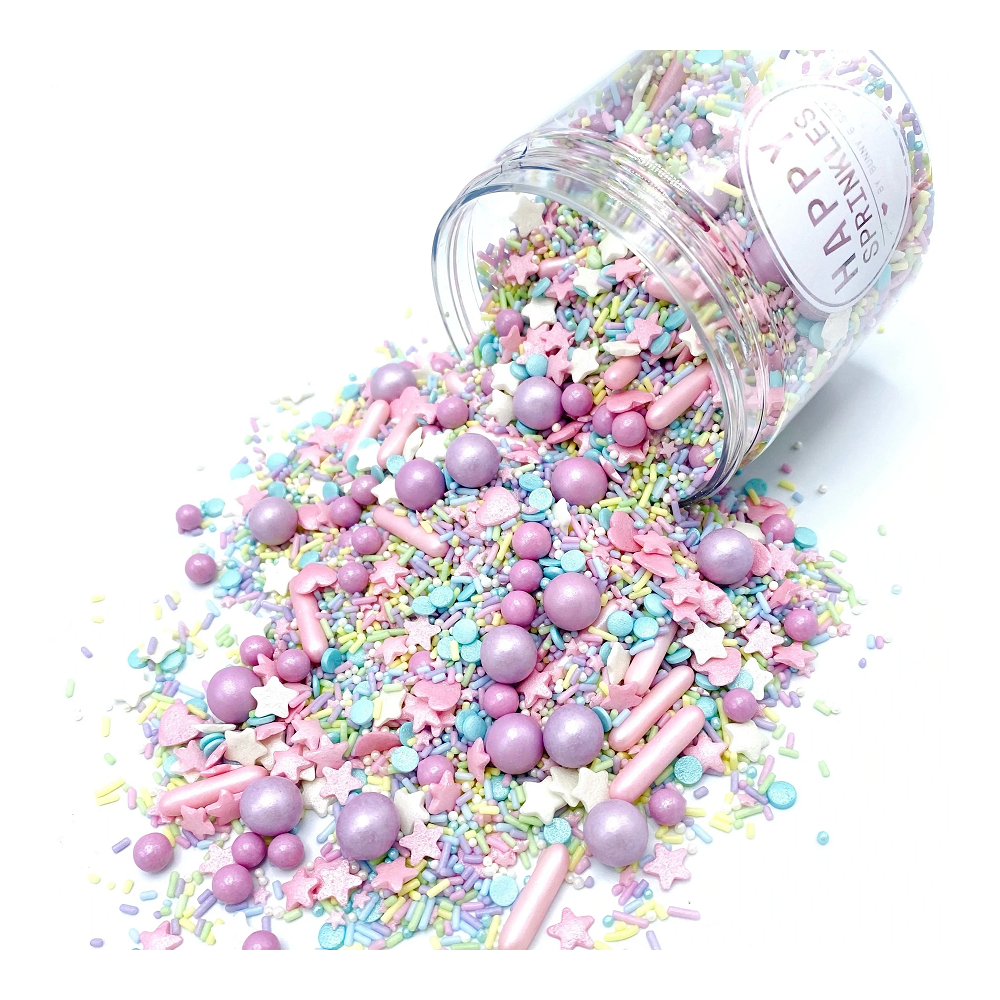 Posypka cukrowa - Happy Sprinkles - Pastel Vibes, mix, 90 g