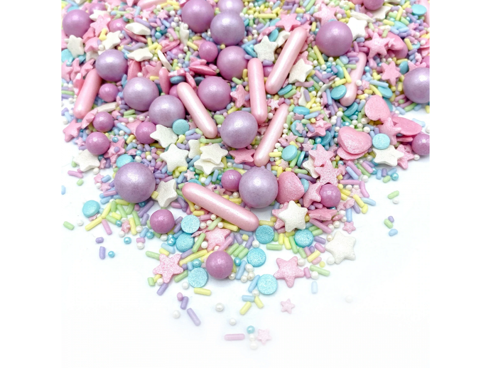 Posypka cukrowa - Happy Sprinkles - Pastel Vibes, mix, 90 g