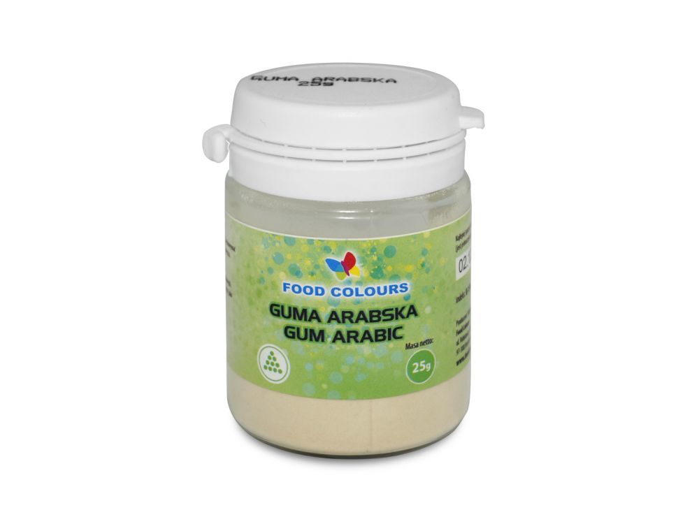 Guma arabska w proszku - Food Colours - 25 g