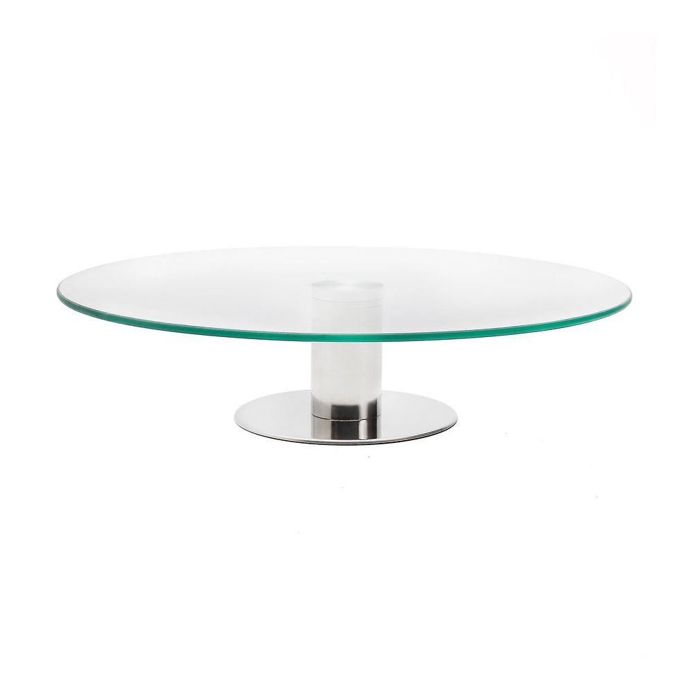 Glass cake stand - Tadar - round, 30 cm