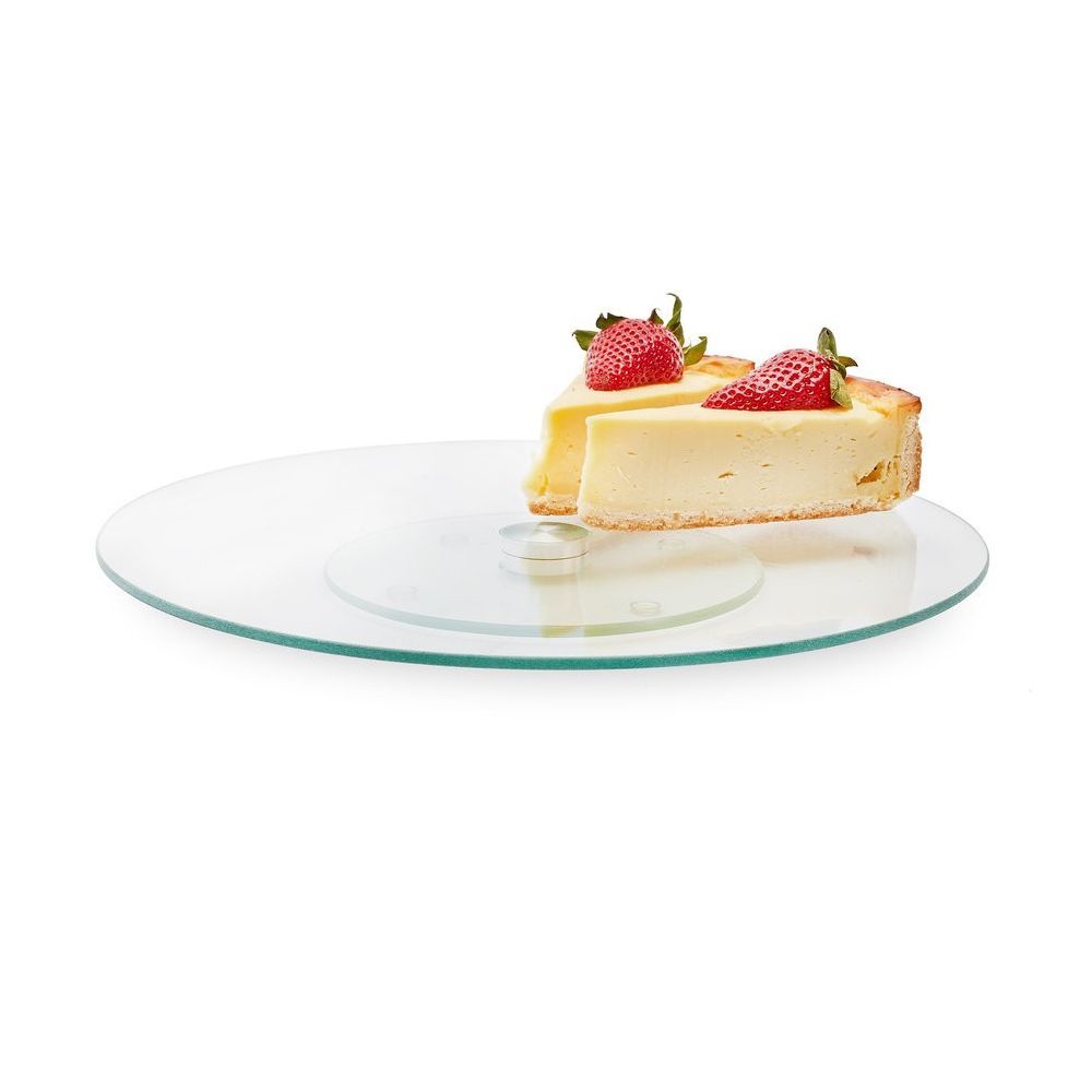 Glass cake stand - Tadar - round, 30 cm