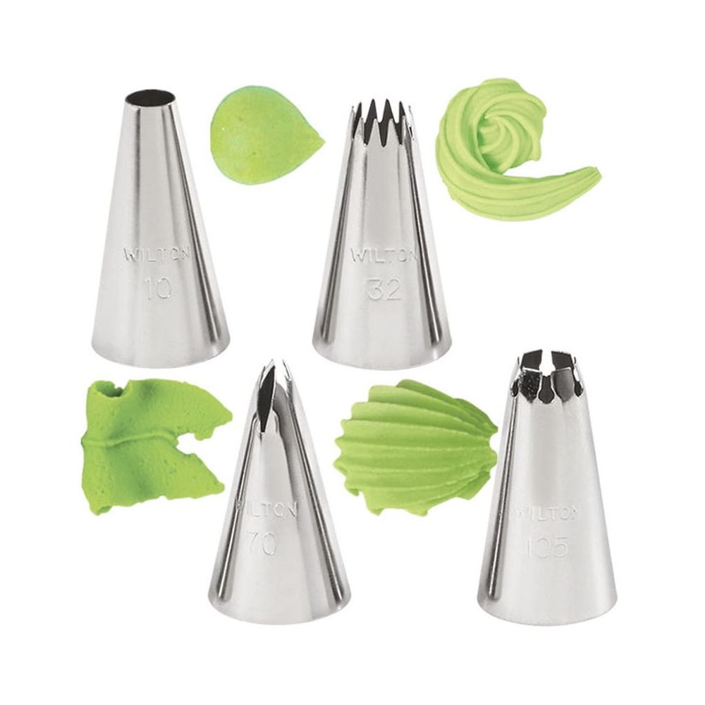 Decoration tips set - Wilton - 4 pcs