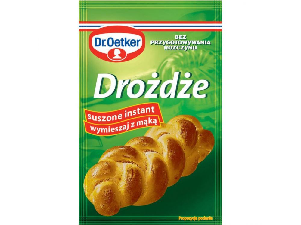 Dried yeast - Dr. Oetker