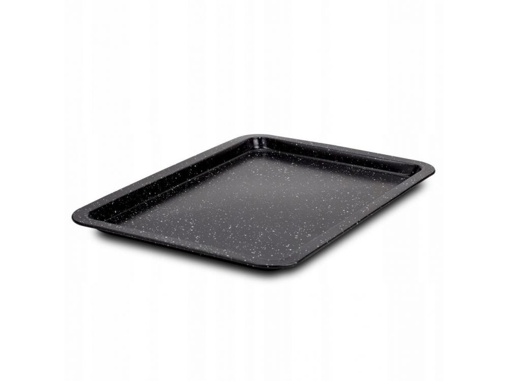 Baking tray - Nava - low, granite, 48 x 33.5 cm