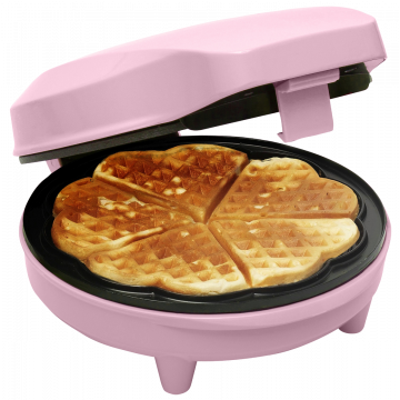 Waffle maker - Bestron - hearts, 700 W