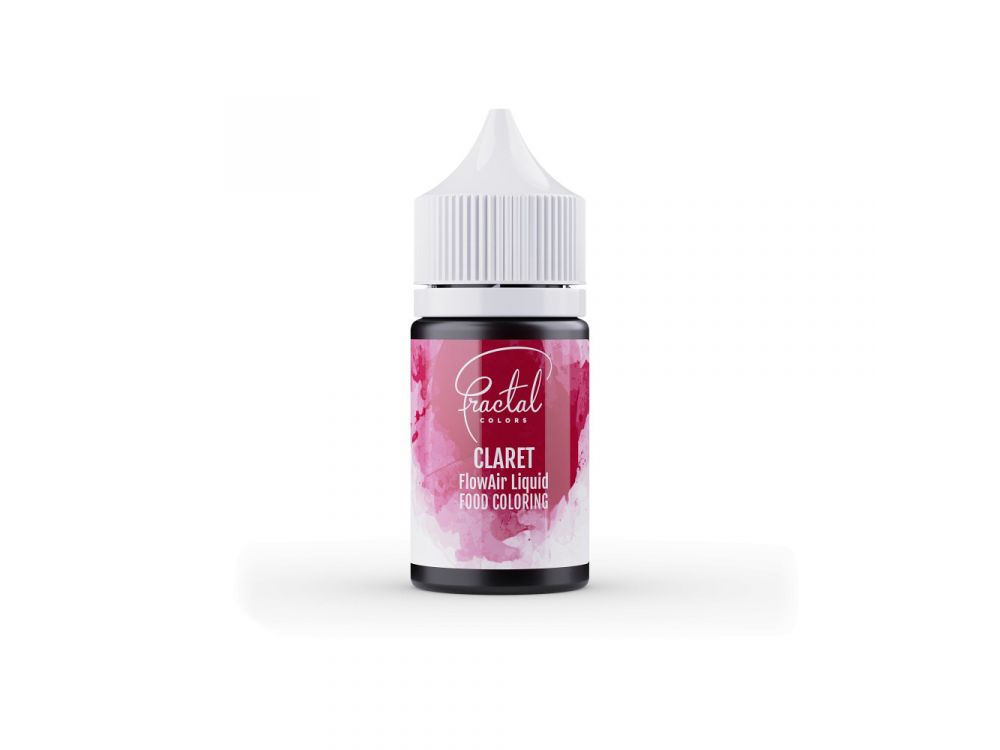 Liquid dye for airbrush, FlowAir - Fractal Colors - Claret, 30 ml