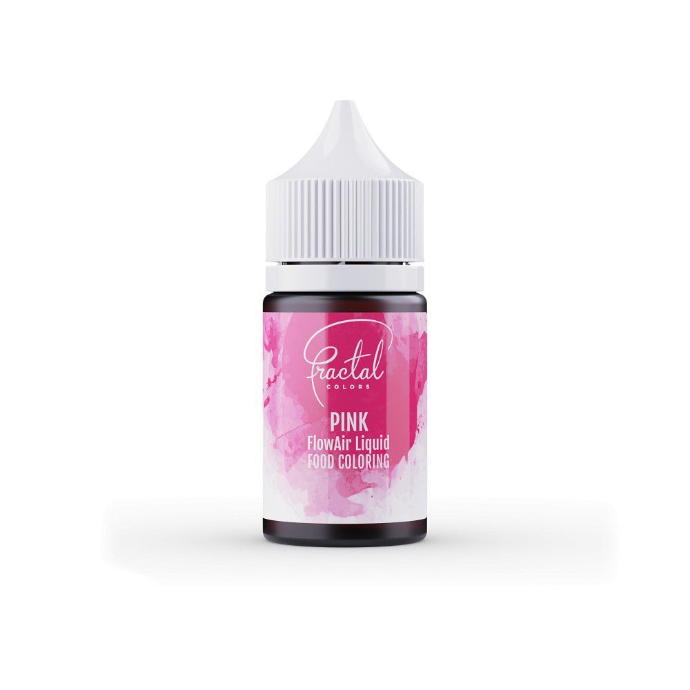 Liquid dye for airbrush, FlowAir - Fractal Colors - Pink, 30 ml