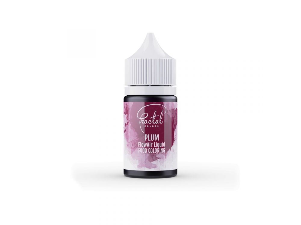 Liquid dye for airbrush, FlowAir - Fractal Colors - Plum, 30 ml
