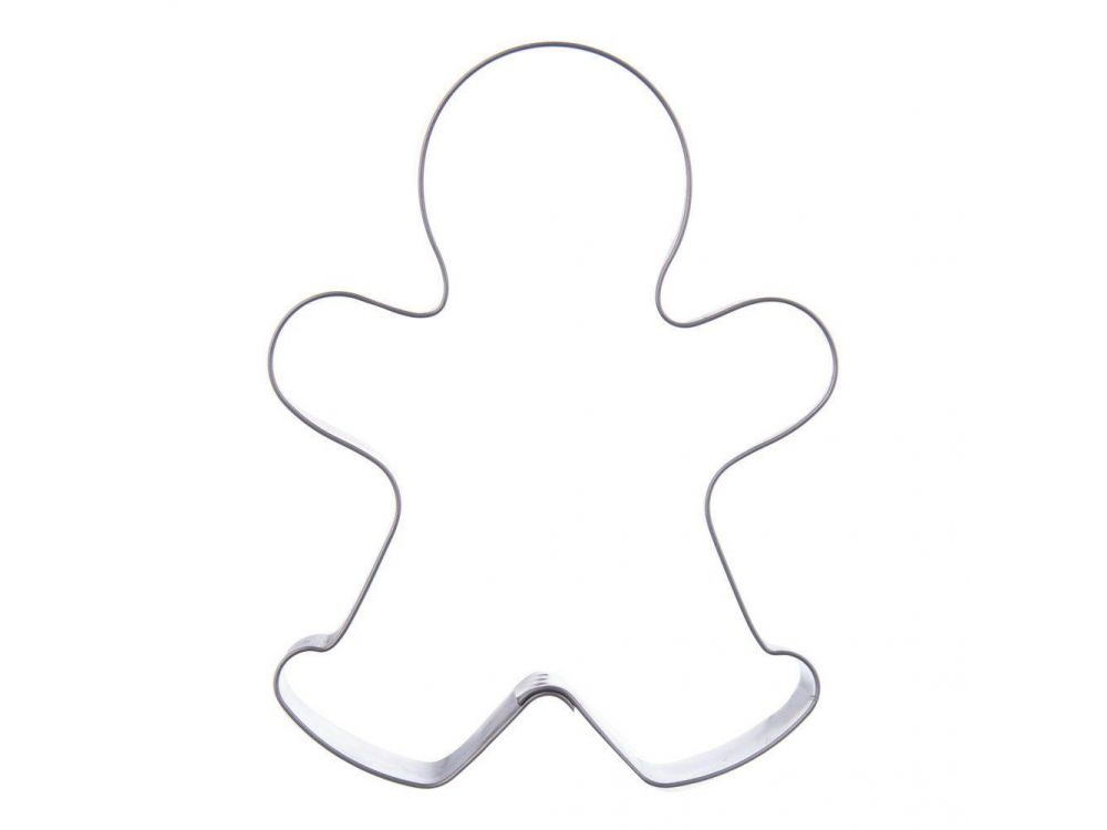 Mold, cookie cutter - Orion - Gingerbread man, 10 cm