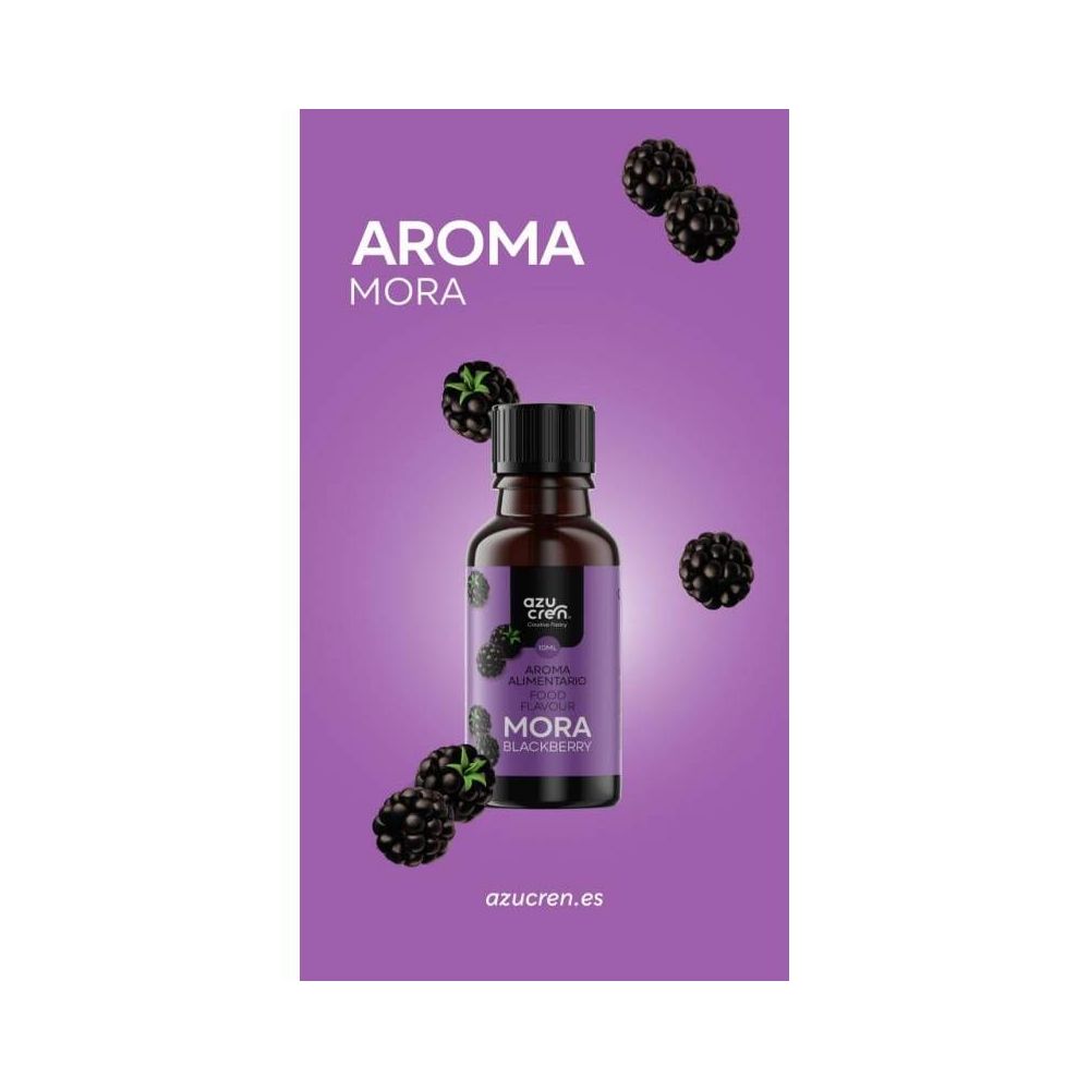 Concentrated food flavour - Azucren - Blackberry, 10 ml