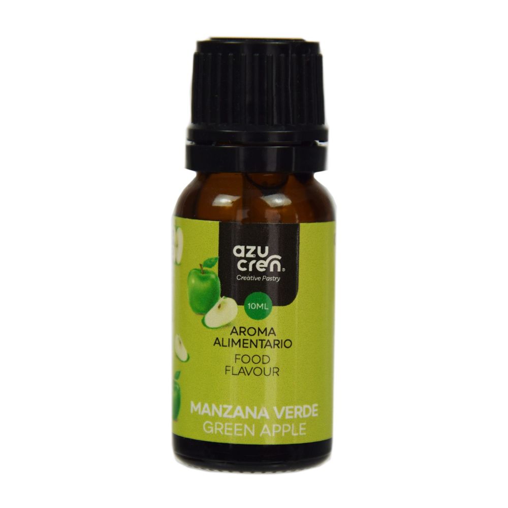 Concentrated food flavour - Azucren - Green Apple, 10 ml